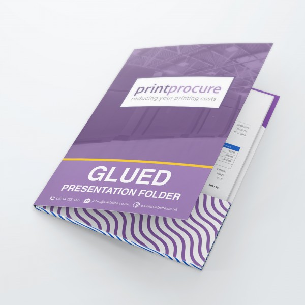 Glued Presentation Folders